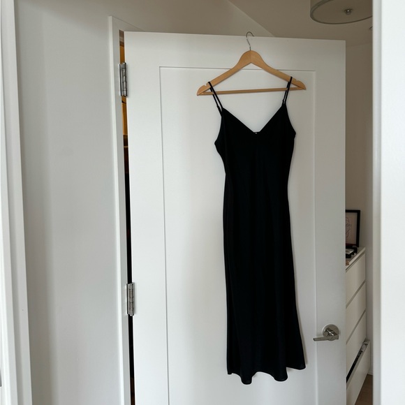 Wilfred only black slip midi dress - Picture 3 of 5